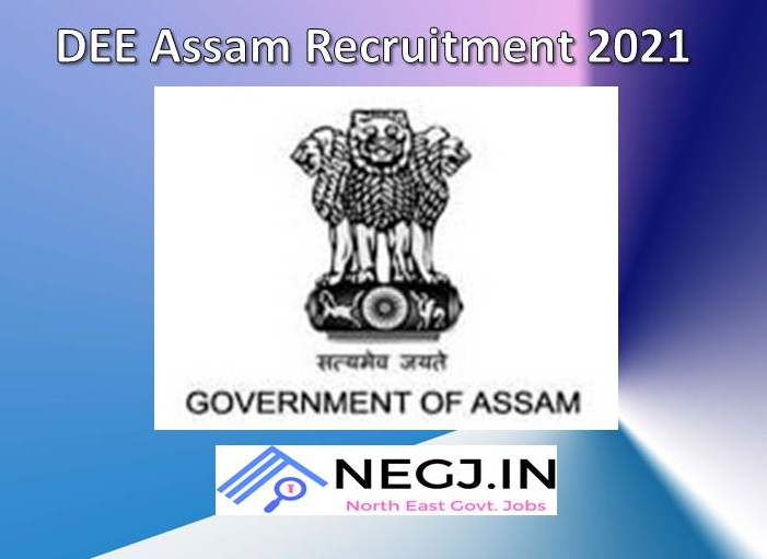 DEE Assam Recruitment 