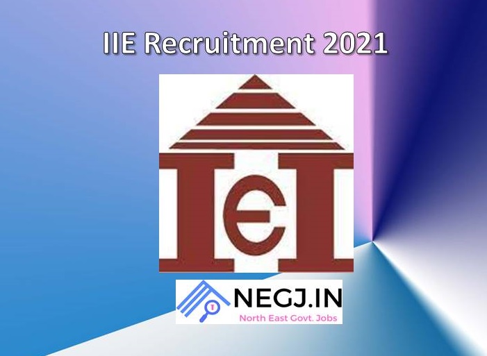 IIE Recruitment 