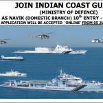 Join India Coast Guard Recruitment for Navik (Domestic Branch) Last Date 10-06-2019