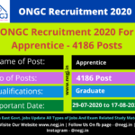 ONGC Recruitment 2020 For Apprentice