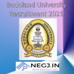 Bodoland University Recruitment